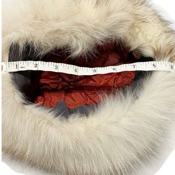 Vintage Arctic Fox Fur Hat - Picture 8 of 9